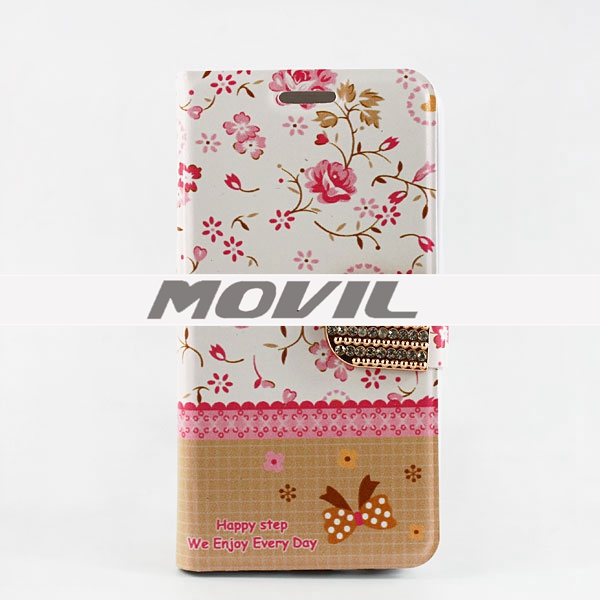 NP-2045 Flor PU funda para  Samsung Galaxy A5 A500F A500FQ-1